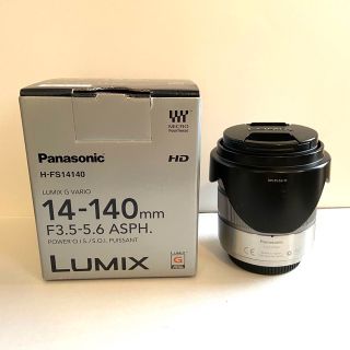 パナソニック(Panasonic)のLUMIX高倍率１０倍14-140mmレンズ手振補正搭載(レンズ(ズーム))