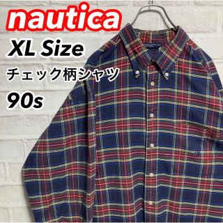 ノーティカ(NAUTICA)の【古着】nautica チェックシャツ XLサイズ(シャツ)