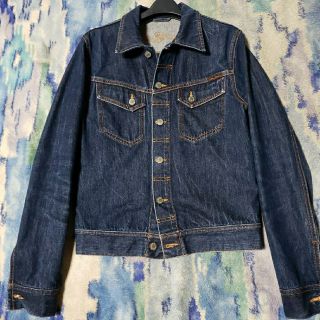 ヌーディジーンズ(Nudie Jeans)のイタリア製 デニムジャケット ヌーディージーンズ Gジャン ITALY製(Gジャン/デニムジャケット)