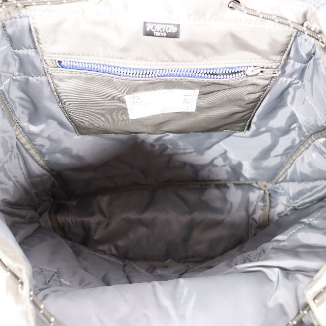 sacai(サカイ)のsacai x porter サカイ　ナイロンリュック　グレー　未使用品 メンズのバッグ(バッグパック/リュック)の商品写真
