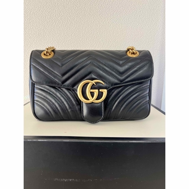 円高還元 グッチ GUCCI - Gucci GGマーモント チェーンショルダー