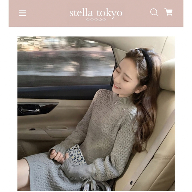 SNIDEL(スナイデル)のstella tokyo ステラトーキョー　お値下げ レディースのワンピース(ミニワンピース)の商品写真