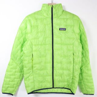 パタゴニア(patagonia)のPatagonia パタゴニア　ダウンジャケット　メンズ　黄緑　未使用品(ダウンジャケット)