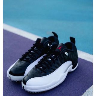 ジョーダン(Jordan Brand（NIKE）)の希少　ナイキ　エアジョーダン　12  LOW ゴルフ(シューズ)