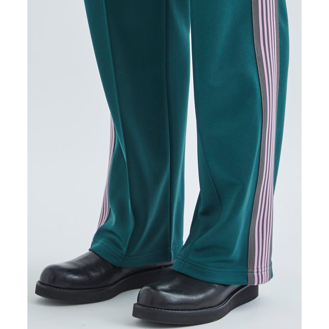 Needles - NEEDLES TRACKPANTS 別注STUDIOUS グリーンの通販 by なる
