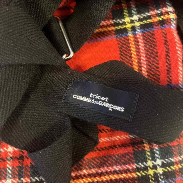 tricot COMME des GARCONS 赤チェック 付け袖-eastgate.mk