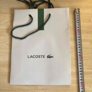 ラコステ(LACOSTE)のLACOSTE ショッピング袋　一枚(ショップ袋)