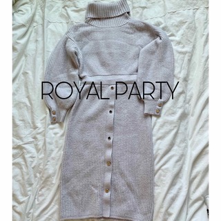 ロイヤルパーティー(ROYAL PARTY)のROYAL PARTY ニットワンピース(ロングワンピース/マキシワンピース)