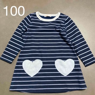 ライトオン(Right-on)の女の子　子供服　ワンピース　100(ワンピース)