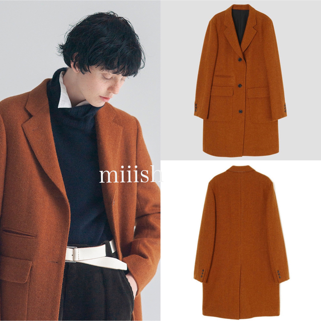 美品 マーガレットハウエル×ハリスツイード チェスターコート 12万