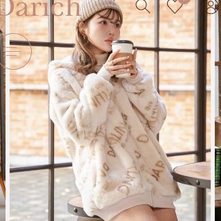 ファッショントップスDarich - Darich ダーリッチ 店舗限定ロゴフーディの通販 by ラプ子's