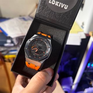 G-SHOCK - GA-2100 第四世代ベゼル&ベルト カスタム パーツ 黒