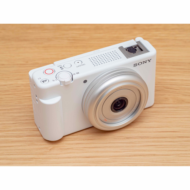 SONY(ソニー)の新同品) SONY VLOGCAM ZV-1F ホワイト スマホ/家電/カメラのカメラ(コンパクトデジタルカメラ)の商品写真