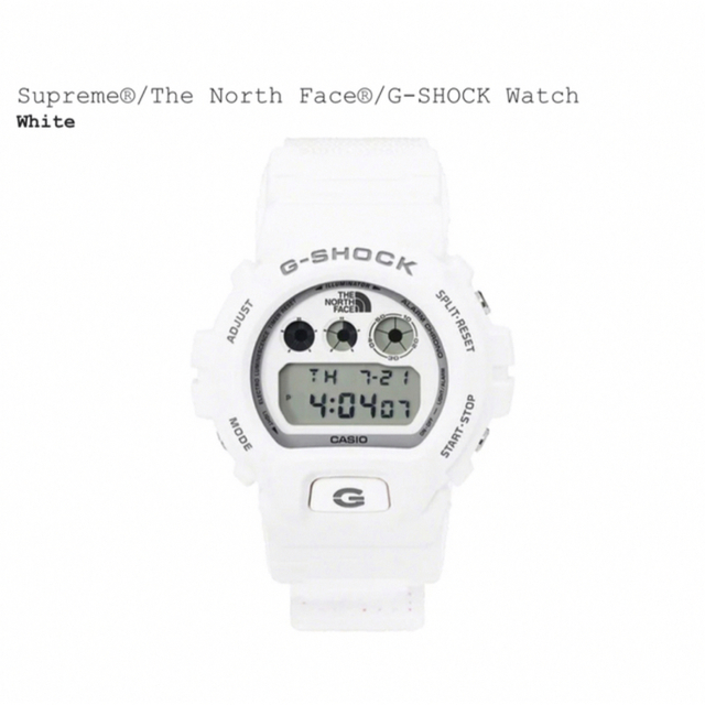 Supreme The North face G-shock White