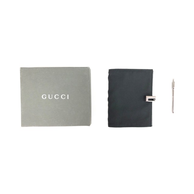 Gucci(グッチ)の〇〇GUCCI グッチ 手帳 ブラック インテリア/住まい/日用品の文房具(その他)の商品写真