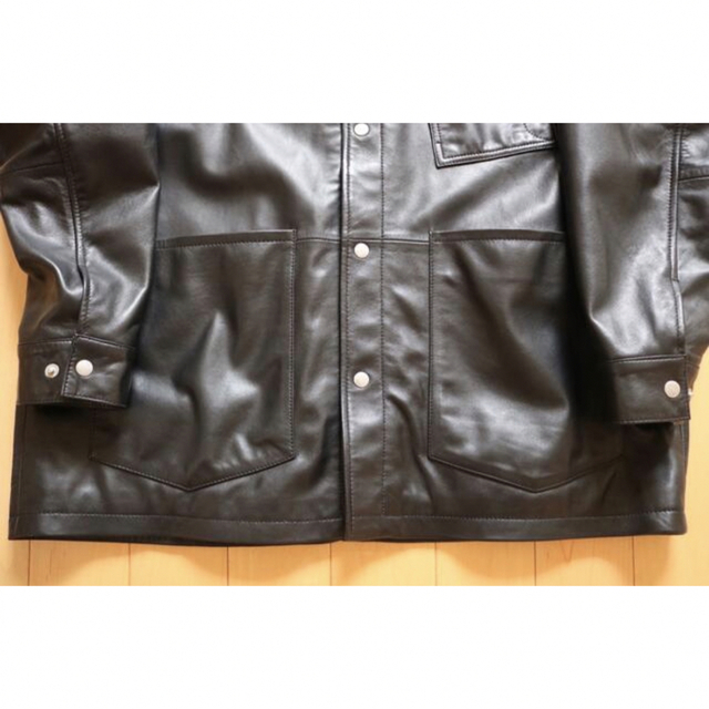 COMOLI - CCU シーシーユー BLACK SMOOTH LEATHERの通販 by favx