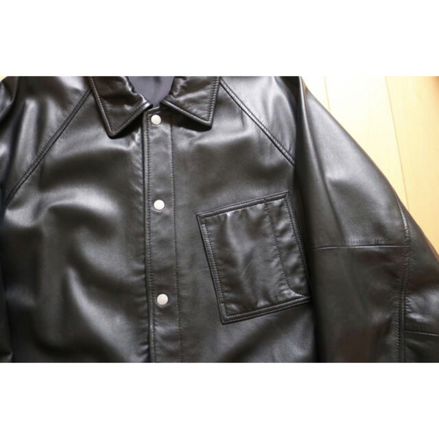 COMOLI - CCU シーシーユー BLACK SMOOTH LEATHERの通販 by favx