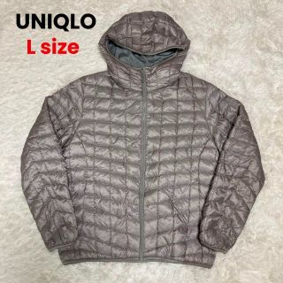 ユニクロ(UNIQLO)のUNIQLO ウルトラ ライト ジャケット シルバー(ダウンジャケット)