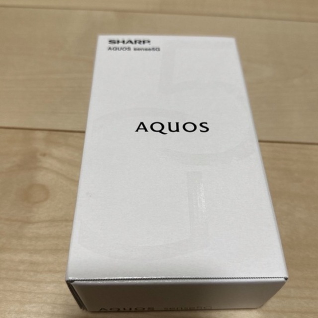 AQUOS sense5G SH-M17 ブラック - スマートフォン本体