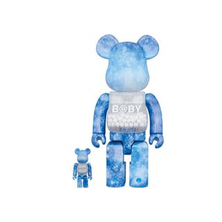 BE@RBRICK - BE@RBRICK B@BY CRYSTAL OF SNOW 100% 400%