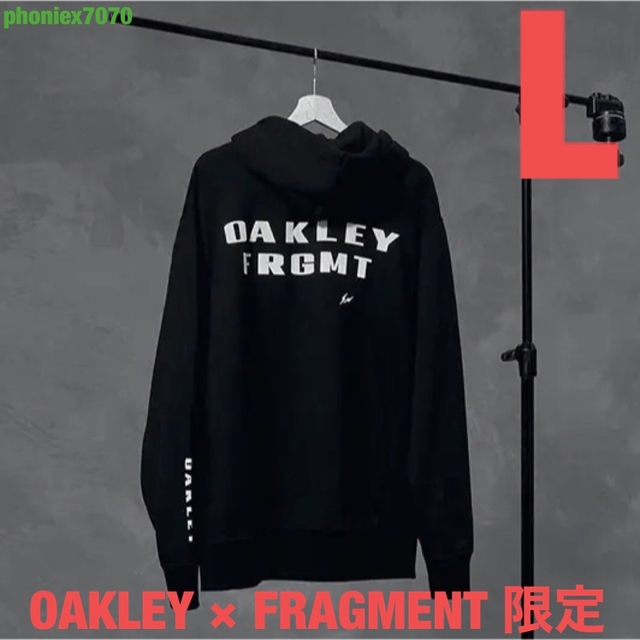 【OAKLEY × FRAGMENT】限定フーディ【L】パーカー【新品未開封】 | フリマアプリ ラクマ