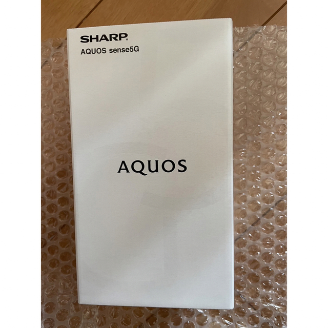 AQUOS sense 5gシムフリー SH-M17 ocn オリーブシルバー