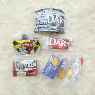 モリナガセイカ(森永製菓)の森永製菓マスコットチャーム2 全5種 フルコンプ(その他)