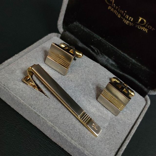カタログギフトも! Christian Dior ネクタイピン カフス 6点セット