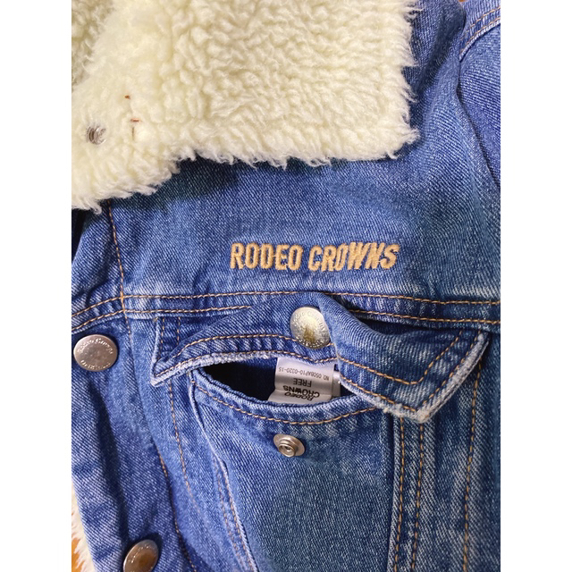 RODEO CROWNS(ロデオクラウンズ)のRODEO CROWNS リバーシブル デニムボアジャケット レディースのジャケット/アウター(Gジャン/デニムジャケット)の商品写真