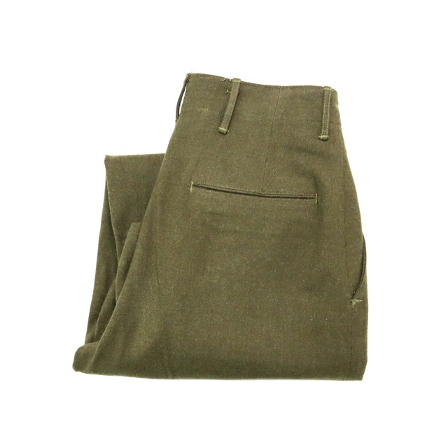 デッドストック 40s US ARMY 米軍 ウール パンツ スラックス デッドストック 40s US ARMY 米軍 ウール パンツ スラックス