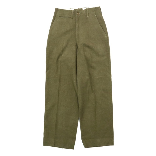 デッドストック 40s US ARMY 米軍 ウール パンツ スラックス デッドストック 40s US ARMY 米軍 ウール パンツ スラックス