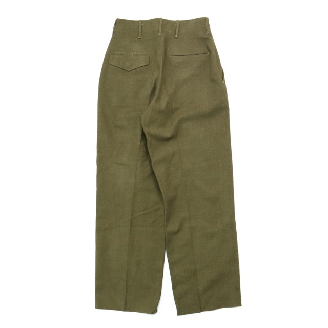 デッドストック 40s US ARMY 米軍 ウール パンツ スラックス デッドストック 40s US ARMY 米軍 ウール パンツ スラックス