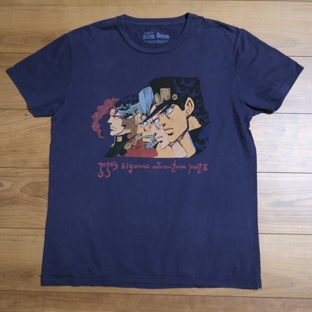 ジョジョの奇妙な冒険 Tシャツ Lサイズ 古着 メンズのトップス(Tシャツ/カットソー(半袖/袖なし))の商品写真