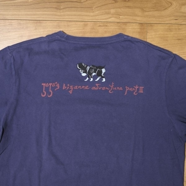 ジョジョの奇妙な冒険 Tシャツ Lサイズ 古着 メンズのトップス(Tシャツ/カットソー(半袖/袖なし))の商品写真