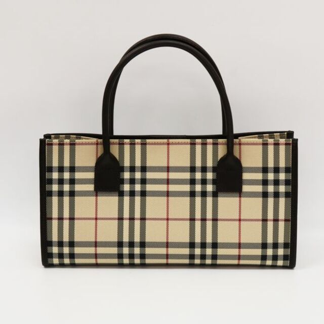 BURBERRY(バーバリー)のBURBERRY チェック ヴィンテージ トートバッグ  ハンドバッグ レディースのバッグ(ハンドバッグ)の商品写真