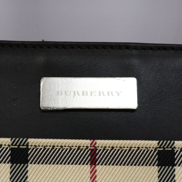 BURBERRY(バーバリー)のBURBERRY チェック ヴィンテージ トートバッグ  ハンドバッグ レディースのバッグ(ハンドバッグ)の商品写真