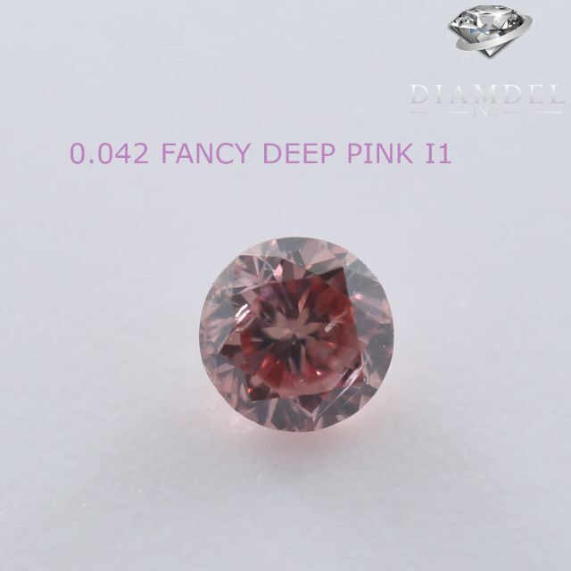 ピンクダイヤモンドルース/ F.D.PINK/ 0.042 ct.