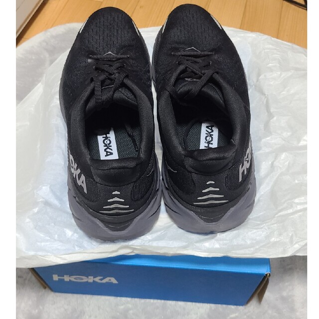 HOKA ONE ONE(ホカオネオネ)のホカオネオネ　クリフトン8　ワイド　27.5cm　ブラック メンズの靴/シューズ(スニーカー)の商品写真