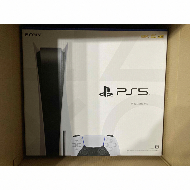 SONY(ソニー)のSONY PlayStation5 CFI-1200A01 エンタメ/ホビーのゲームソフト/ゲーム機本体(家庭用ゲーム機本体)の商品写真