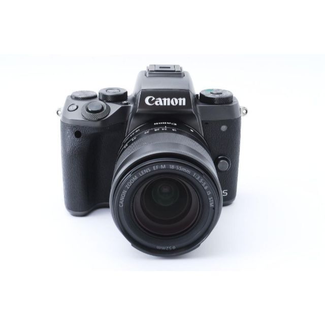 搬入設置サービス付 美品❤CANON EOS M5 EF-M 18-55 IS STM レンズ