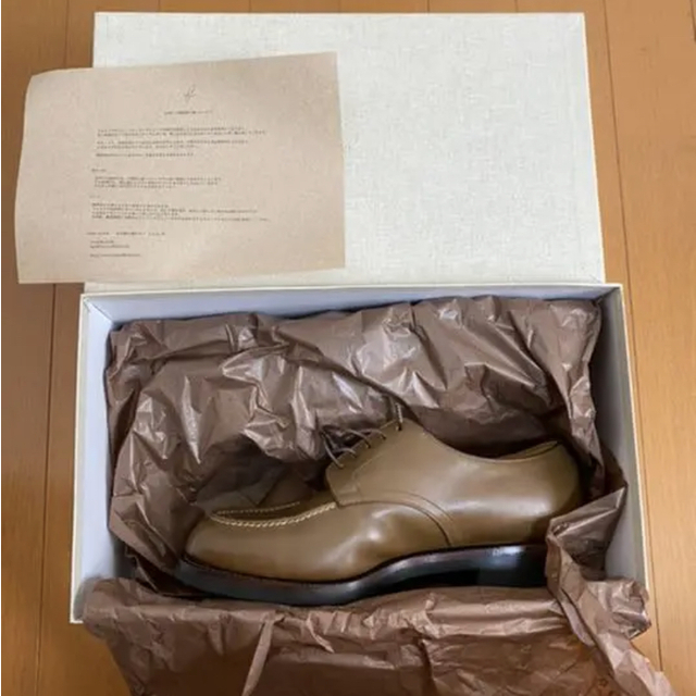 【本物新品保証】 forme - 最終値下げ forme / フォルメ Hand mocca blucher ドレス/ビジネス