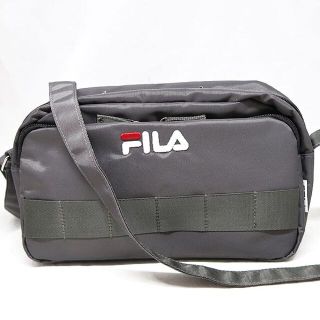 フィラ(FILA)の未使用 FILA フィラ ナイロン ショルダーバッグ グレー　ショルダー バッグ(ショルダーバッグ)