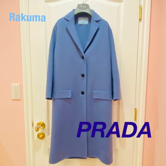 【後払い手数料無料】 PRADA - プラダ　レディースロングコート　36サイズ ロングコート