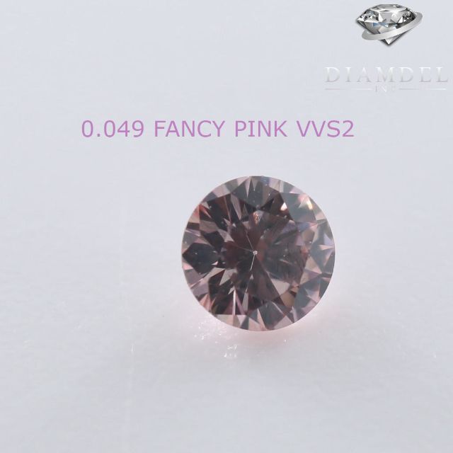 ピンクダイヤモンドルース/ LIGHT PINK/ 0.119 ct.