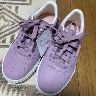 プーマ(PUMA)のプーマ　スニーカー　パープル　23.0cm(スニーカー)