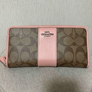 コーチ(COACH)のCOACH☆長財布/ピンク(財布)