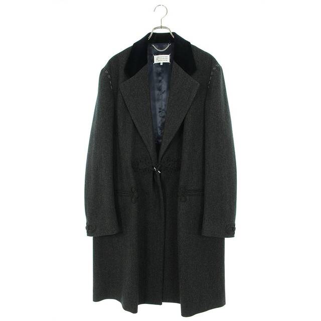 メゾンマルジェラ 22AW S50AA0121 ベロアファーチェスターコート メゾンマルジェラ 22AW S50AA0121 ベロアファーチェスターコート
