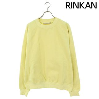 フィアオブゴッド(FEAR OF GOD)のフォグ Essentials Crewneck Canary フロントロゴクルーネックスウェット  メンズ M(スウェット)