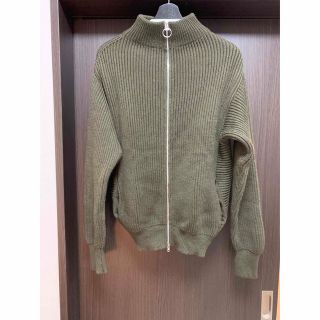 MAISON FLANEUR メゾンフラネウール　ジップカーディガン