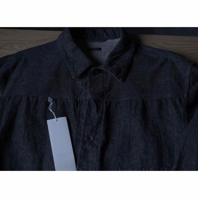comoli コモリ denime jacket Black ecru | www.innoveering.net